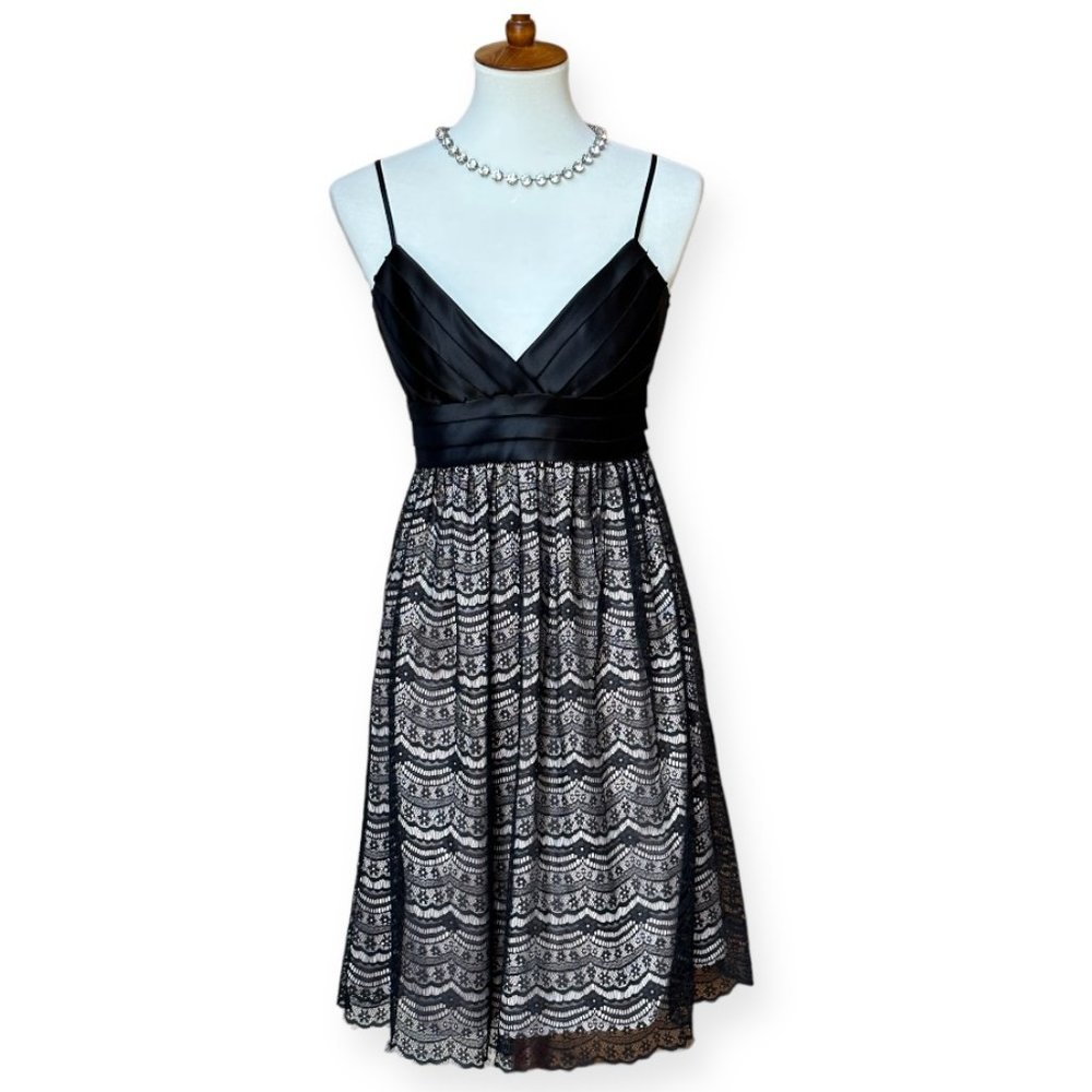 Max and Cleo Spaghetti Strap Cocktail Dress 6